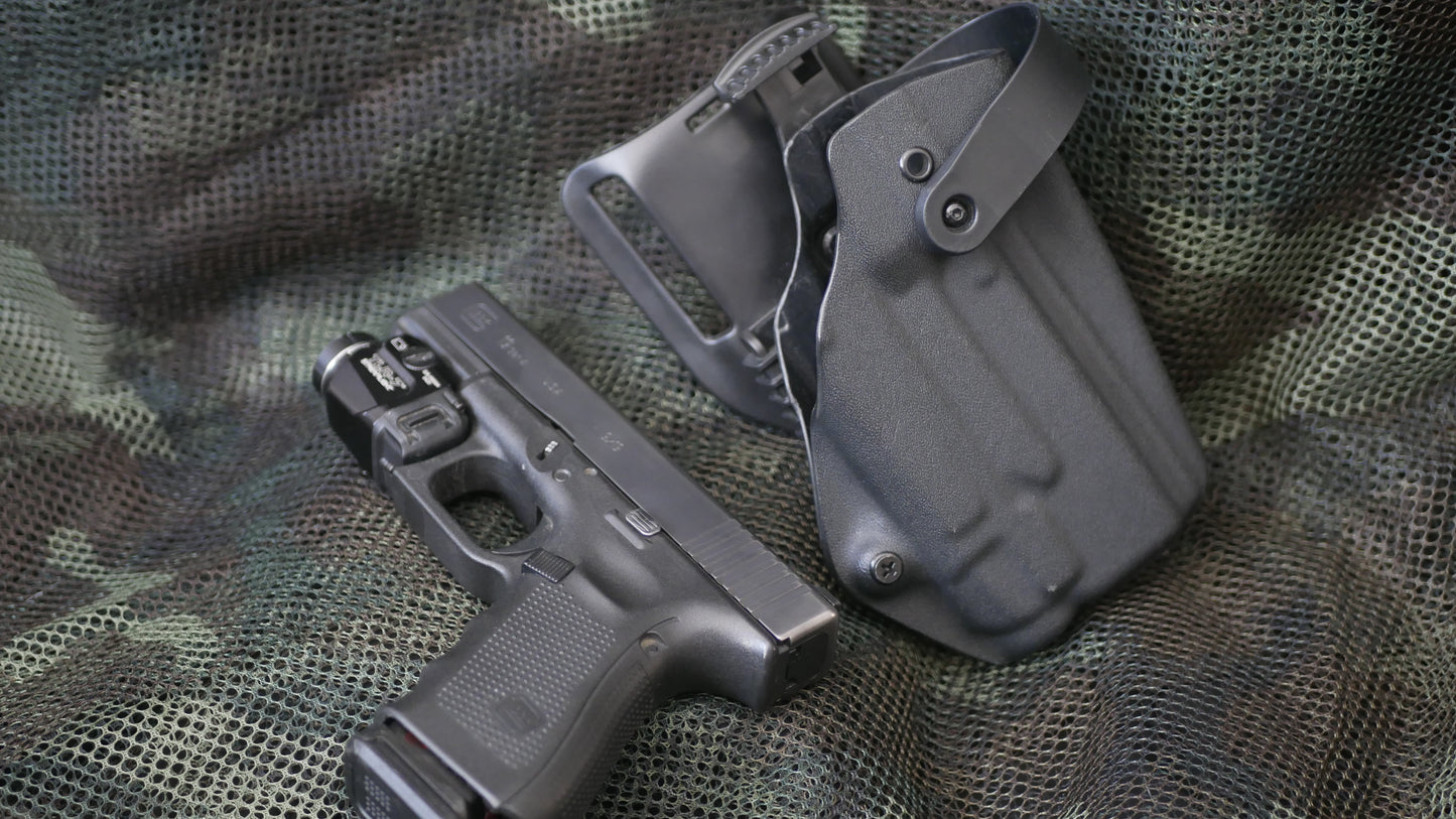 Glock 19 + TLR-7 Compatible Level II Retention Holster